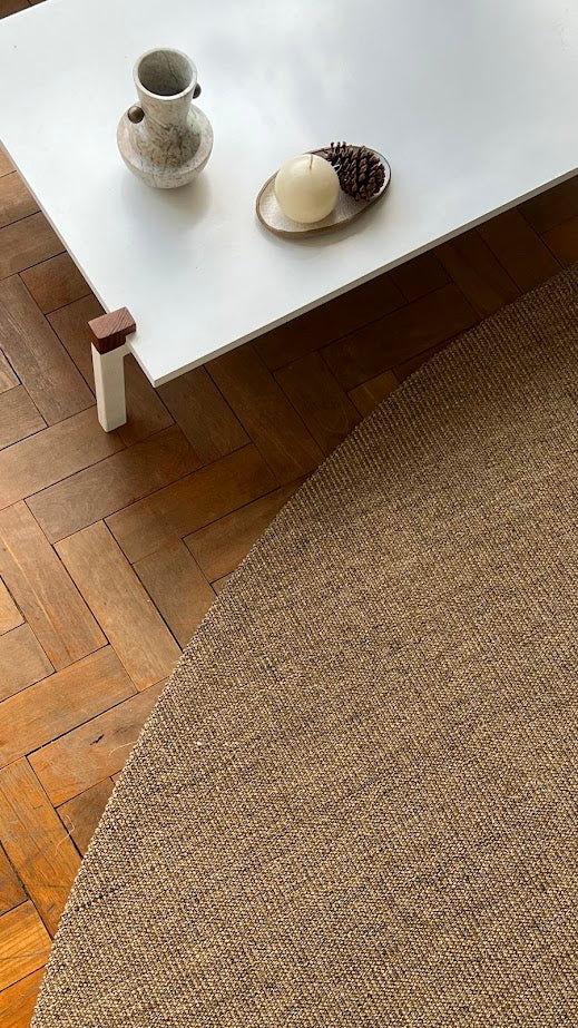 Tapete de Sisal Sisalina 100% Sisal Personalizável Sob Medida - Verte Tapetes