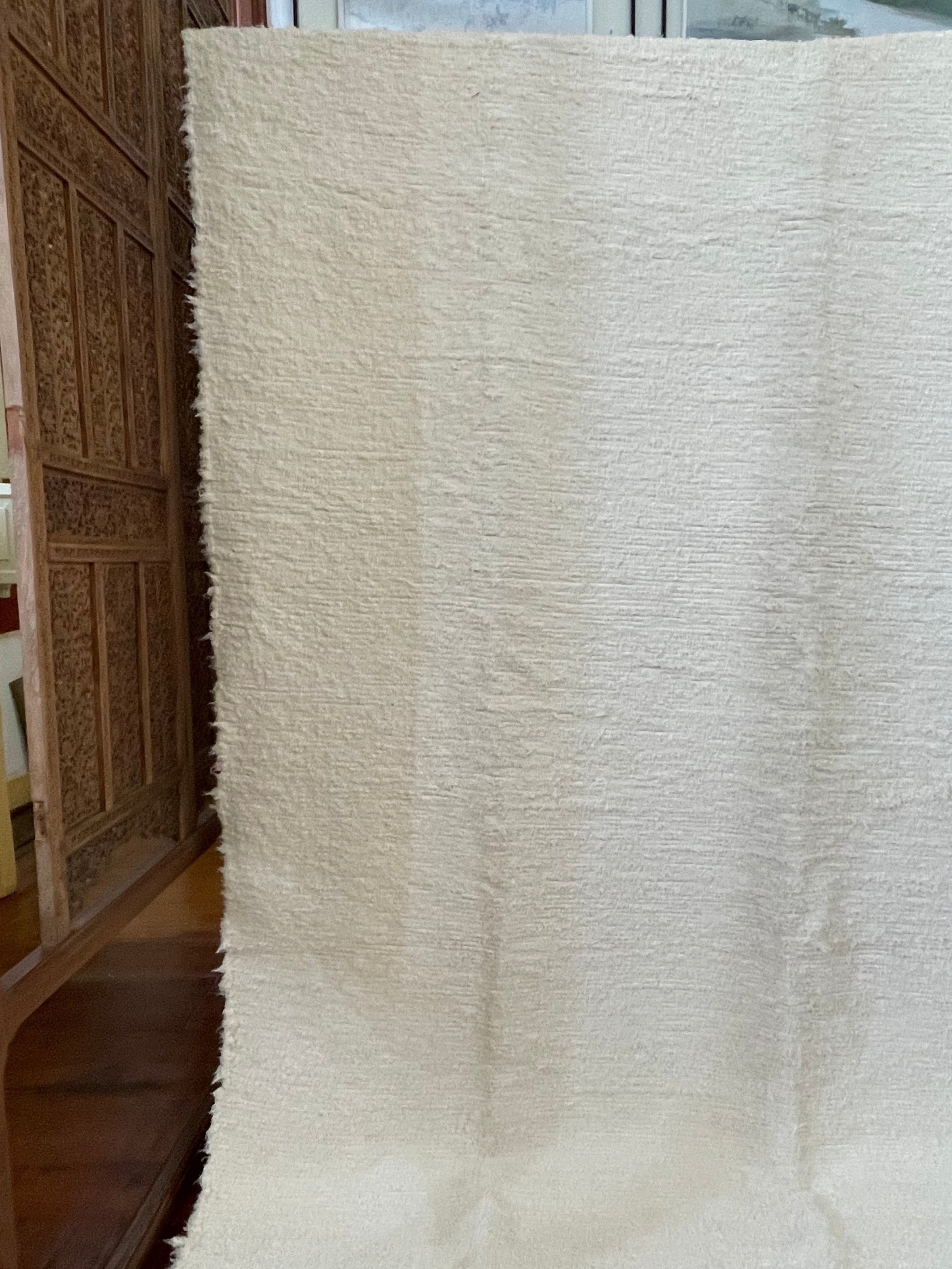 Tapete em Algodão Cru 100% Natural Dupla Face - Verte Tapetes