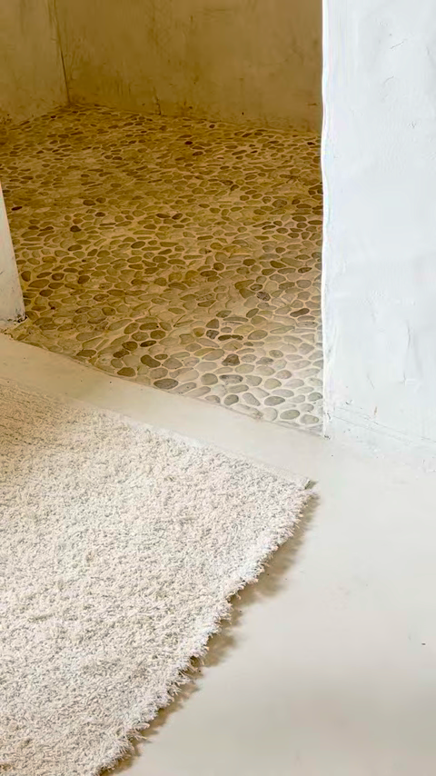 Passadeira / Tapete Artesanal em tear 100% Algodão - Verte