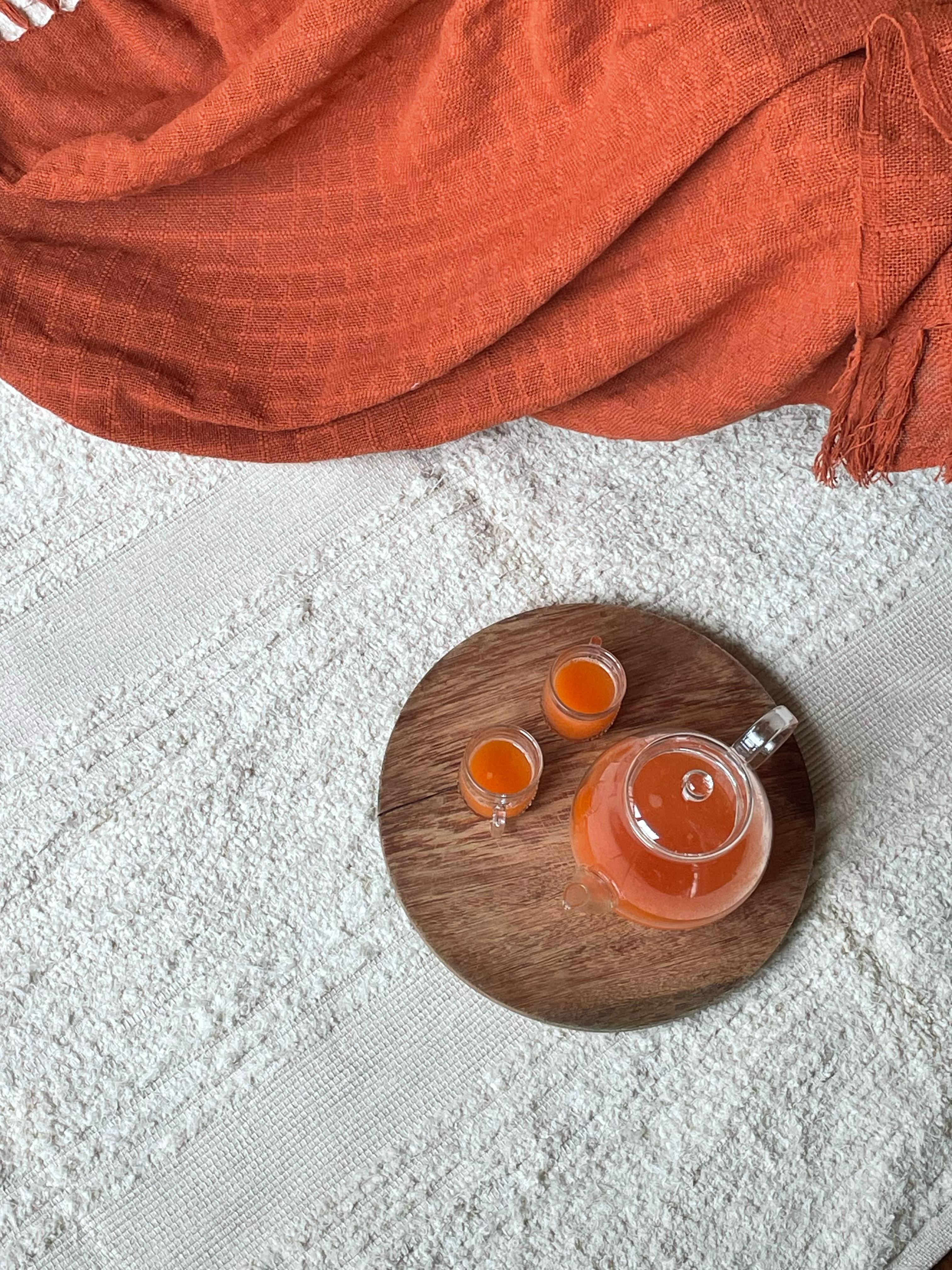 Tapete Poesia Cru 100% Algodão com Listras Ritmadas - Verte Tapetes