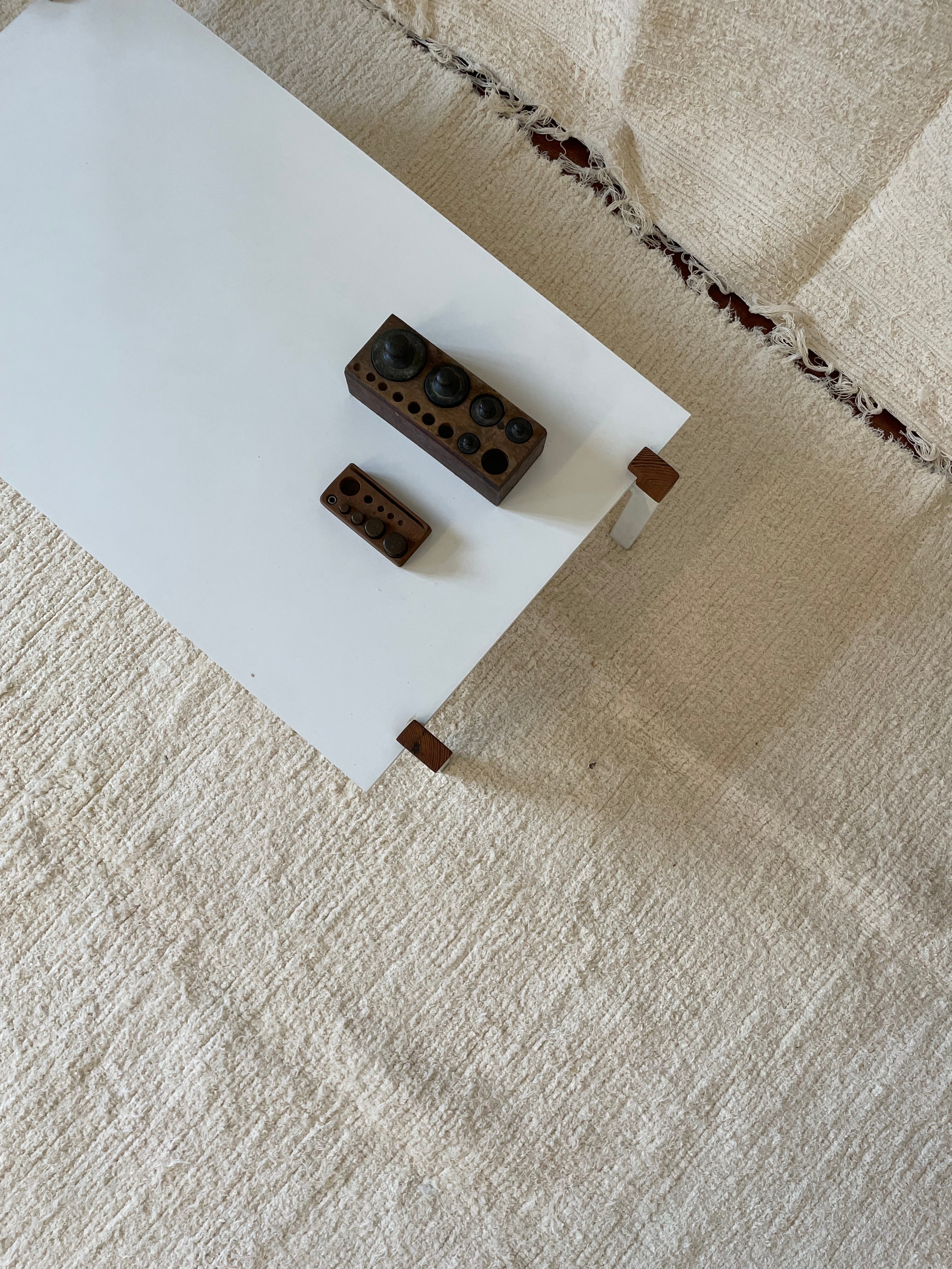 Tapete em Algodão Cru 100% Natural Dupla Face - Verte Tapetes