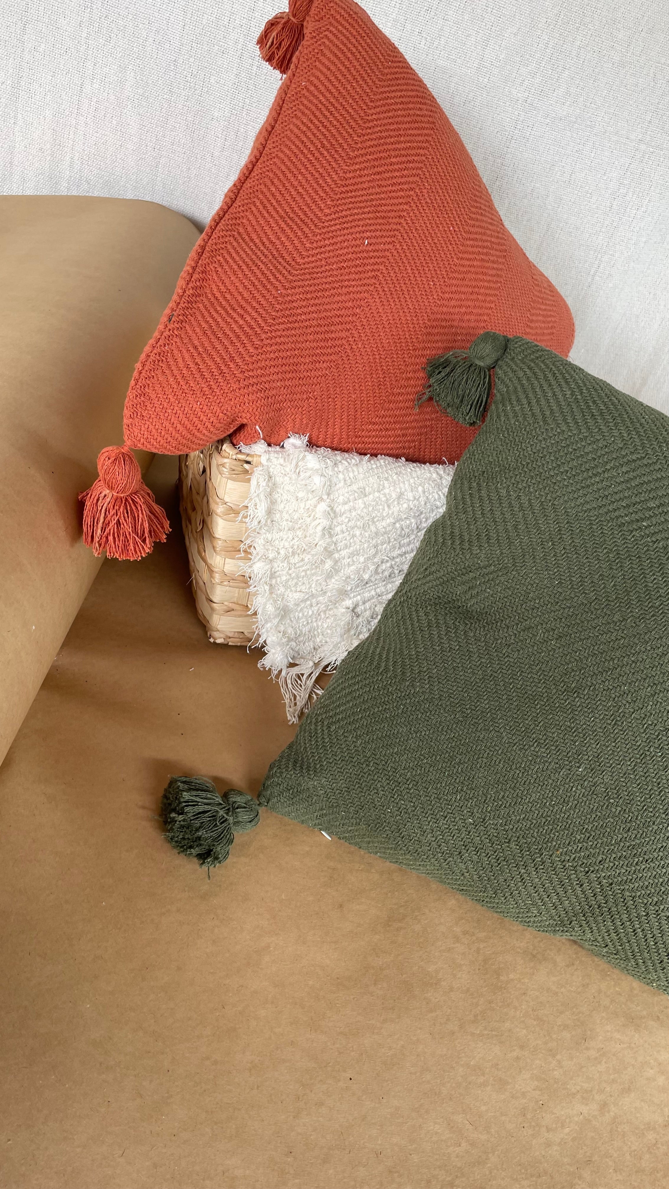 Almofada Colore 100% Algodão com Zíper - Verte Tapetes