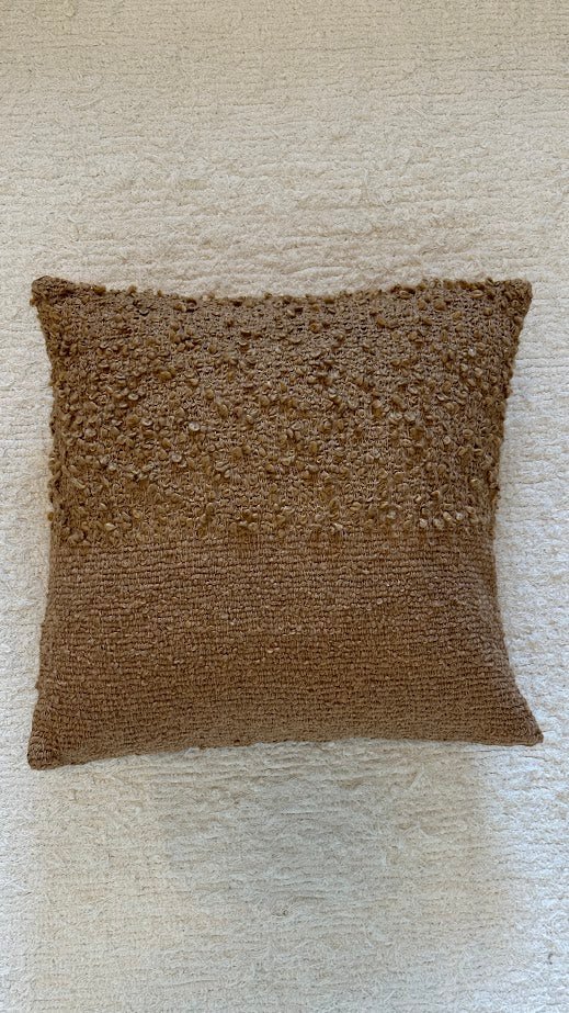 Almofada Numa Bouclé com Zíper - Verte Tapetes