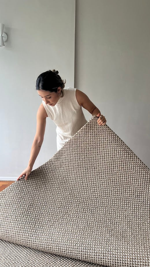 Tapete de Sisal Cordel 100% Sisal Sob Medida - Verte Tapetes