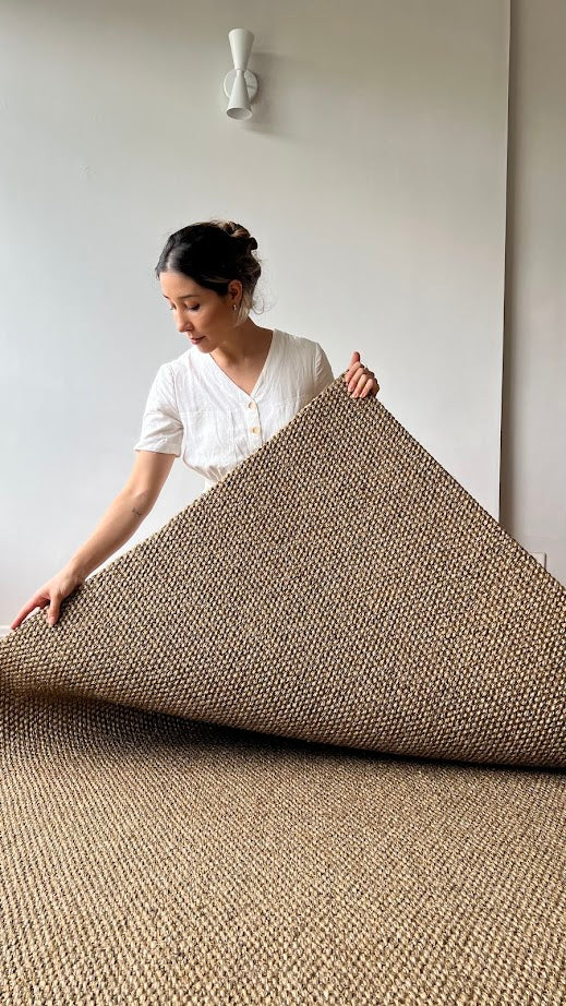 Tapete de Sisal Vertente 100% Sisal Sob Medida - Verte Tapetes