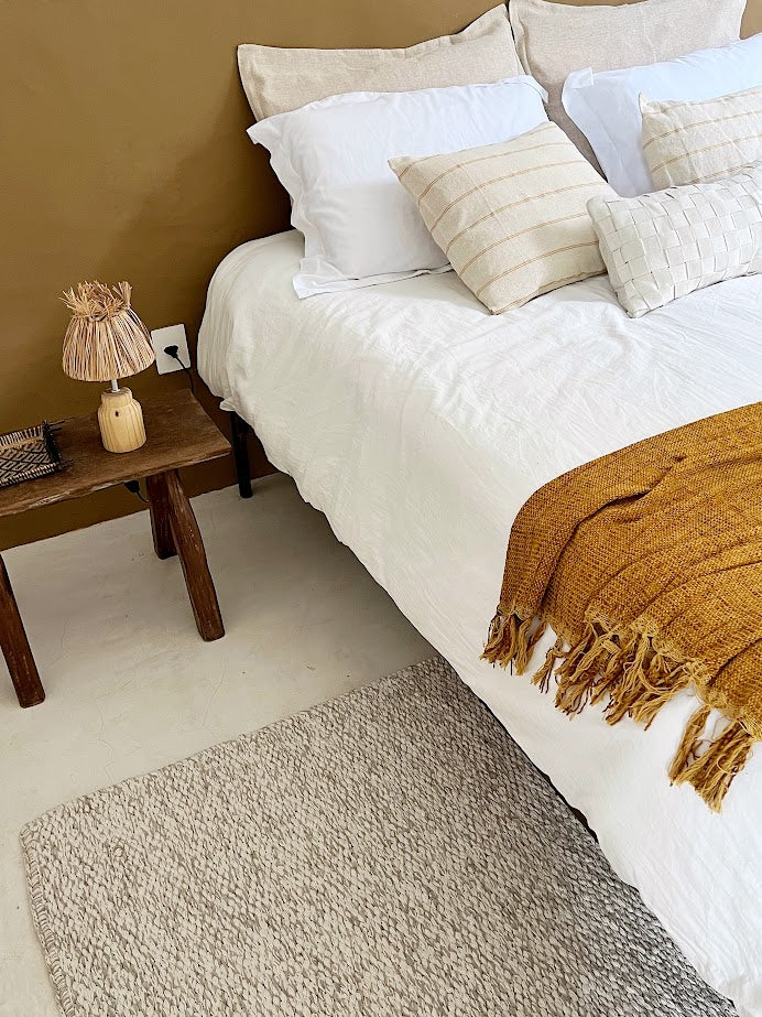 Tapete Artis Mescla Cappuccino - Chenille e Algodão - Verte Tapetes