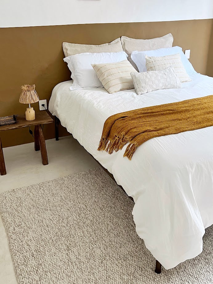 Tapete Artis Mescla Cappuccino - Chenille e Algodão - Verte Tapetes