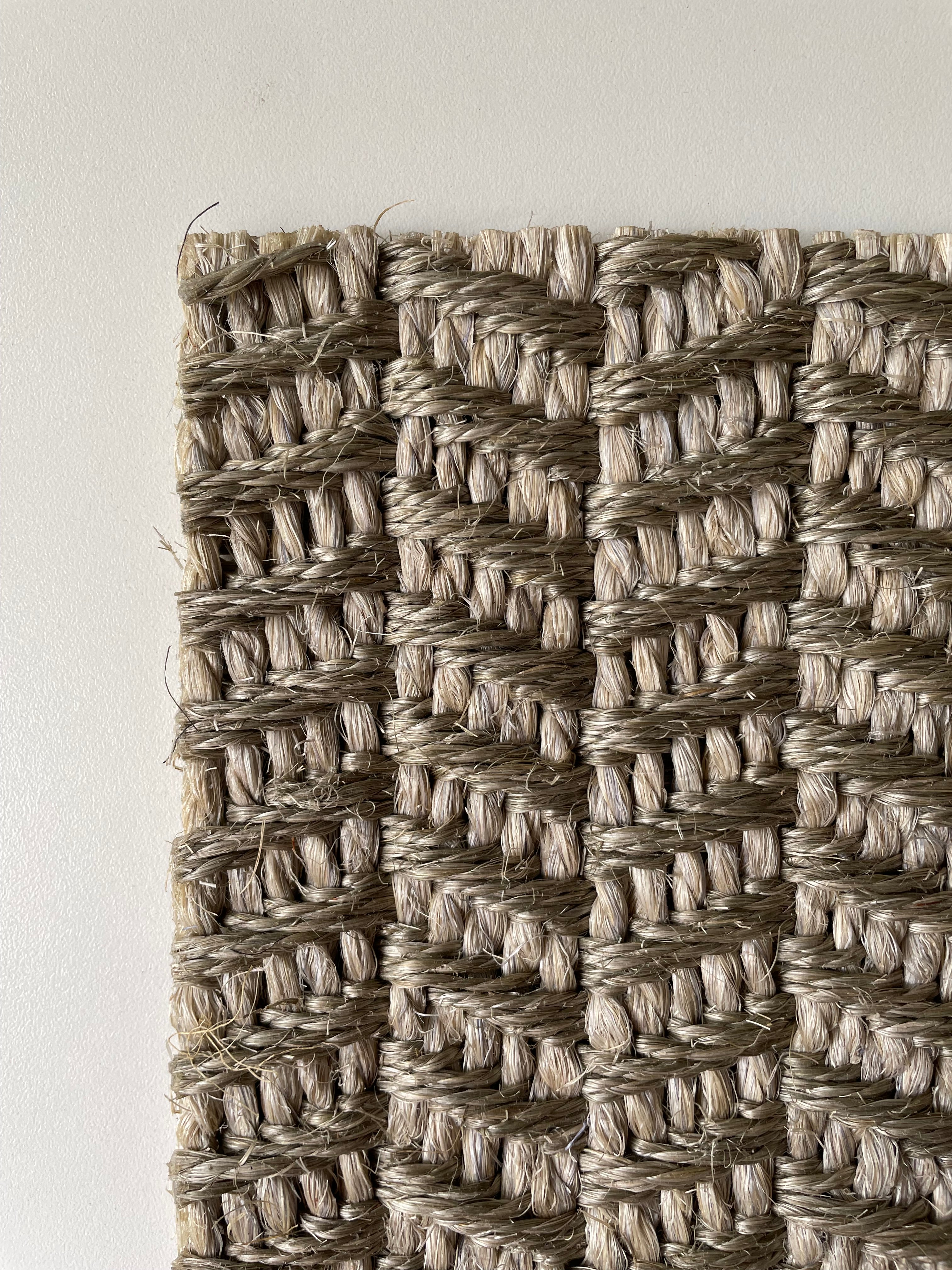Tapete de Sisal Fontana 100% Sisal Sob Medida - Verte Tapetes