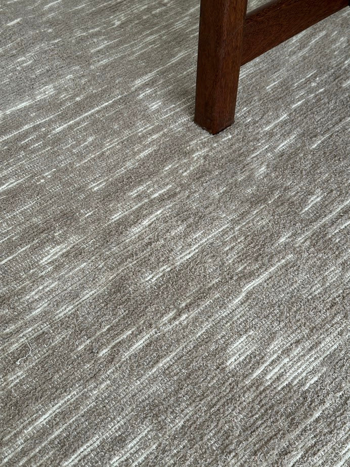 Tapete Campos 100% Algodão Mesclado em Cappuccino - Verte Tapetes