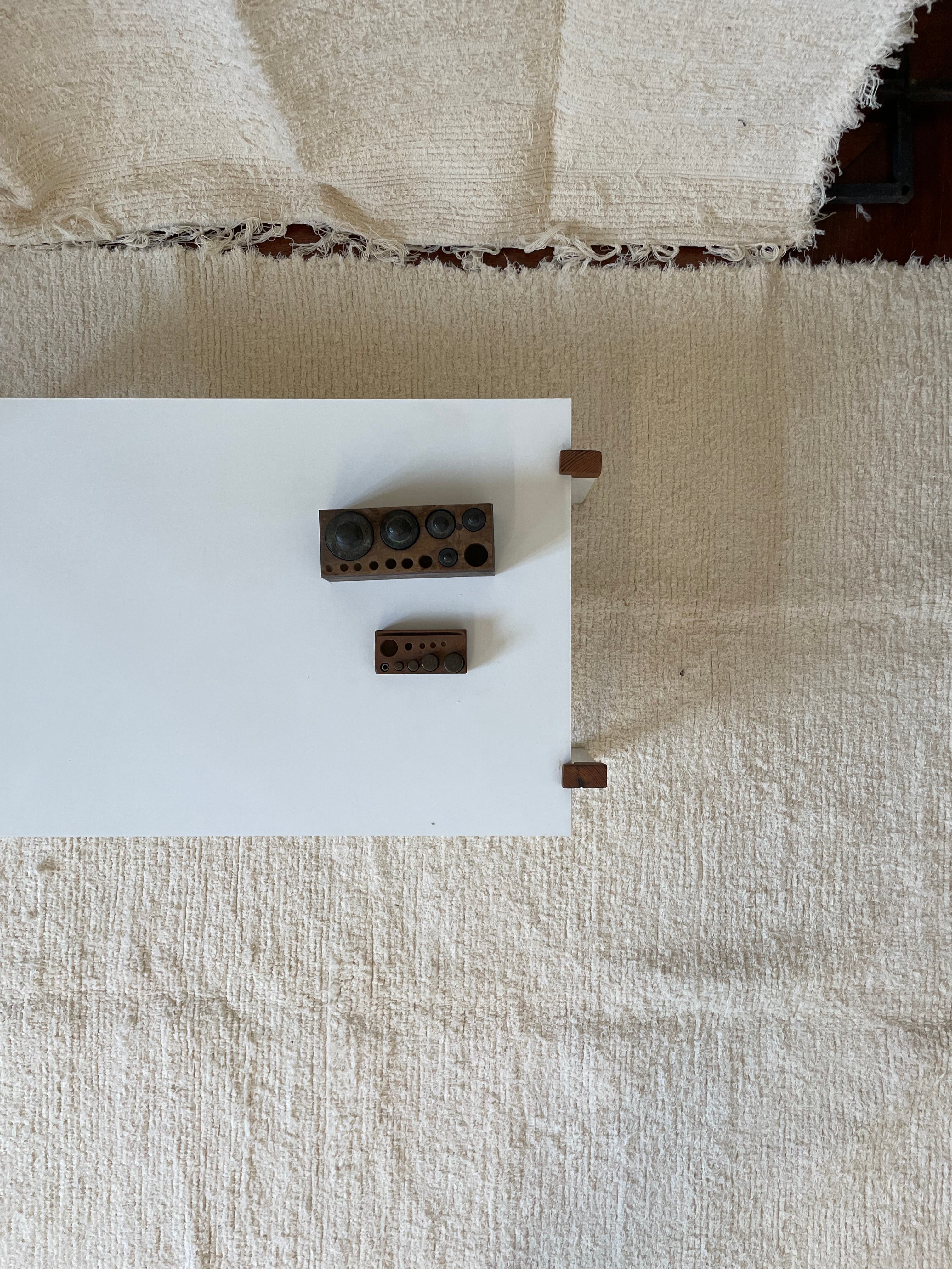 Tapete em Algodão Cru 100% Natural Dupla Face - Verte Tapetes